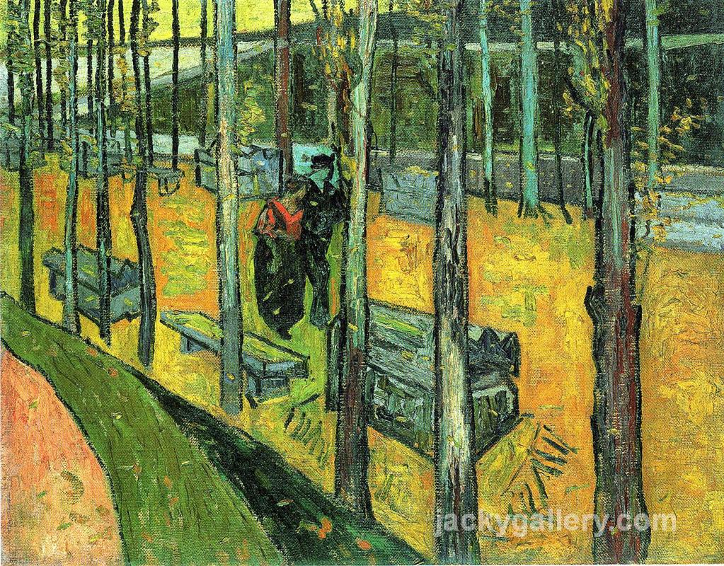Alychamps, Autumn, Van Gogh painting
